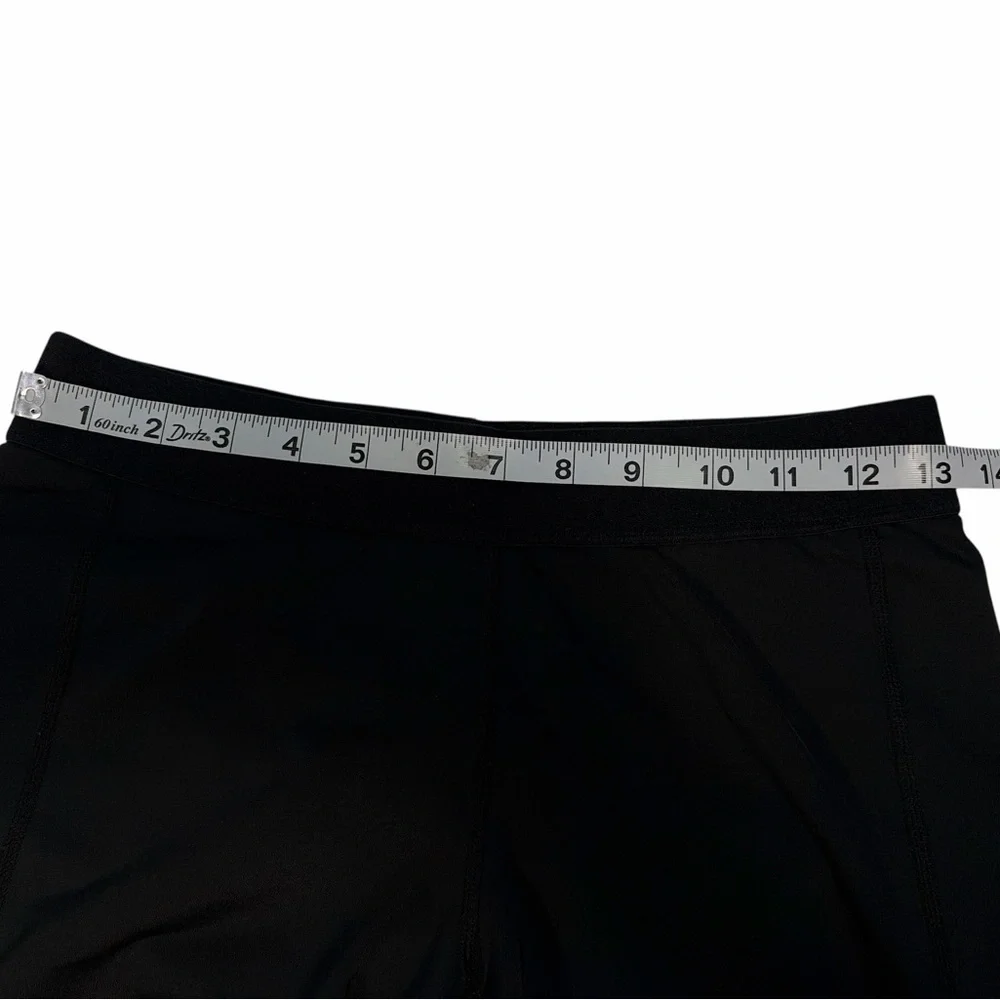 Adidas Techfit Medium Compression Black & Orange Women’s Capri Athletic Pant M